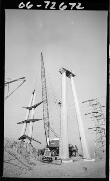 Constructing aesthetic double-circuit transmission towers