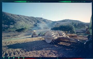 Construction site in Calabasas