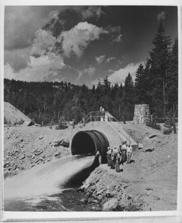 Ward Tunnel outlet