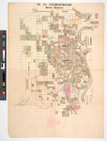 Omaha and environs : corrected to date and issued for J.M. Wolfe & Co's City Directory of Omaha for 1887