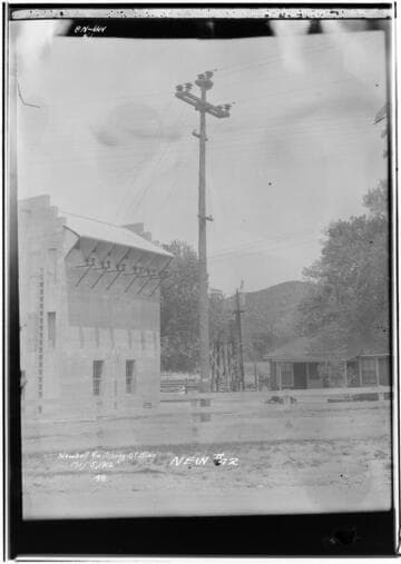 Newhall Switching Station and cottage