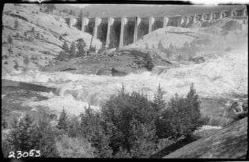 Big Creek, Florence Lake Dam