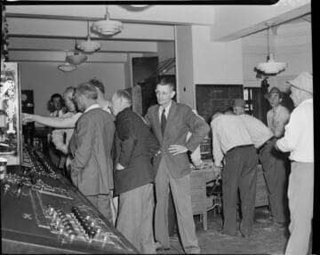 Big Creek Valley Editors Tour: group touring Powerhouse control room