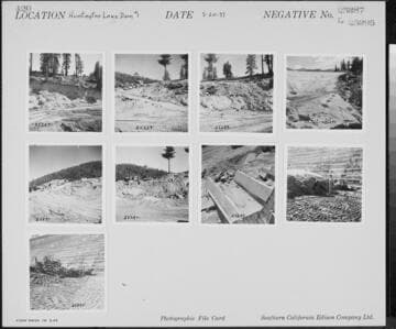 Big Creek, Huntington Lake Dams