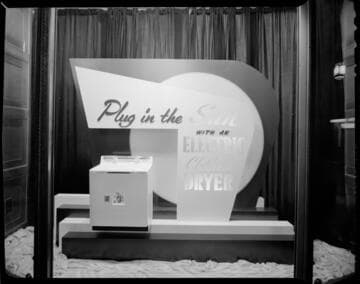 General Office display window