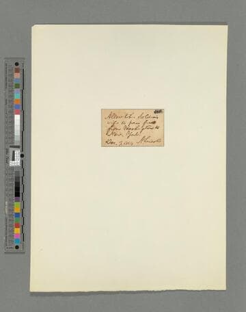 Abraham Lincoln pass for unidentified soldier's wife