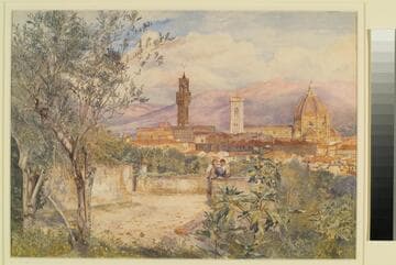 Landscape View with Tree