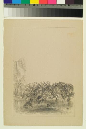 Yosemite Falls and Merced River