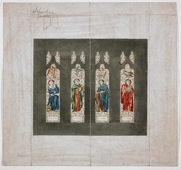 Saint Matthew; Saint Mark; Saint Luke; Saint John