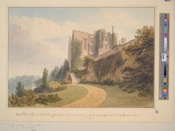 East View of Powis Castle
