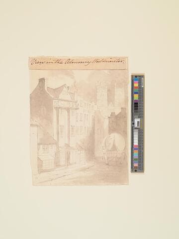 Westminster, View in the Almonry