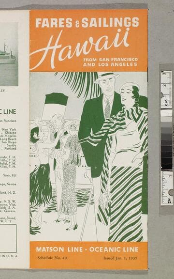 Fares & sailings : Hawaii from San Francisco and Los Angeles