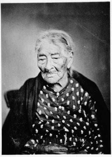 Eulalia Perez, San Gabriel Mission (Old Indian woman)