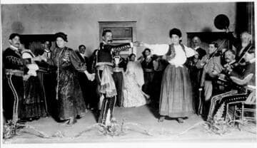Spanish Dancers led by Eugenio R. Plummer and daughter Frances