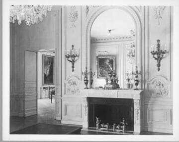 Small drawing room of the Huntington residence