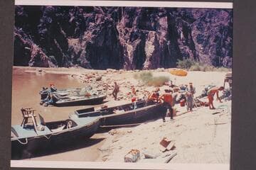 Marston-Disney boats at Bright Angel Creek