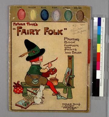 Father Tuck's "Fairy Folk" Painting Book