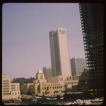 Los Angeles Central Library and nearby structures