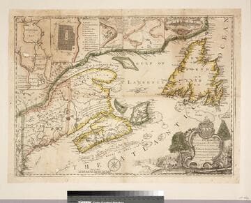 This Map of the Province of Nova-Scotia and parts adjacent