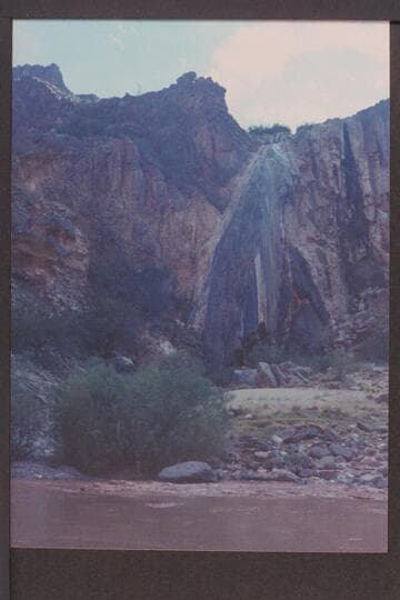 Travertine Fall