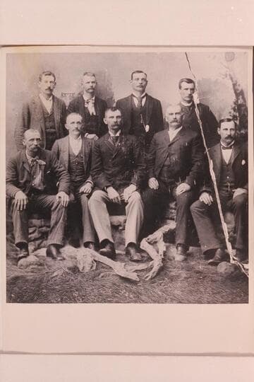 Exploring party of the Colorado Grand Canon Mining and Improvement Company of Denver, Colorado