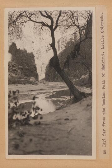 An Idyl far from the beaten Path of Mankind.  Little Colorado