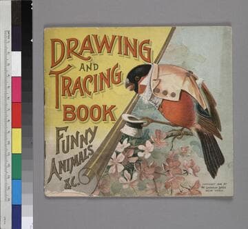 Drawing and Tracing Book: Children at Play
