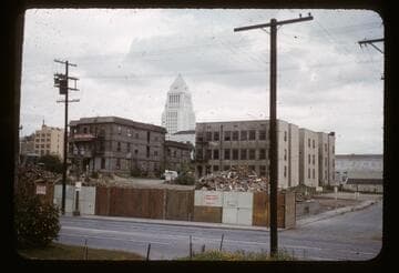 Olive Street between 1st and 2nd Streets