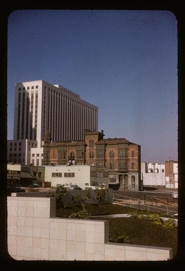Amestoy Block from new Health Building